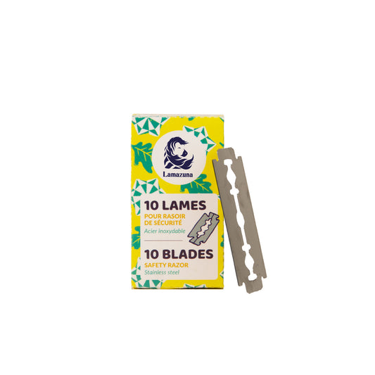 Lamazuna Replacement blades for safety razor 10 Stuks