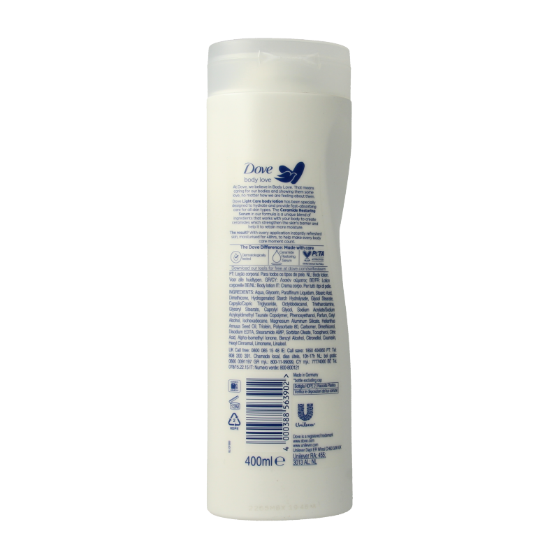 Dove Bodylotion hydro 400 Milliliter
