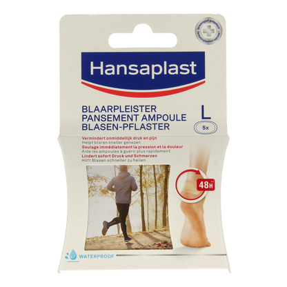 Hansaplast SOS Blaarpleister groot 5 Stuks