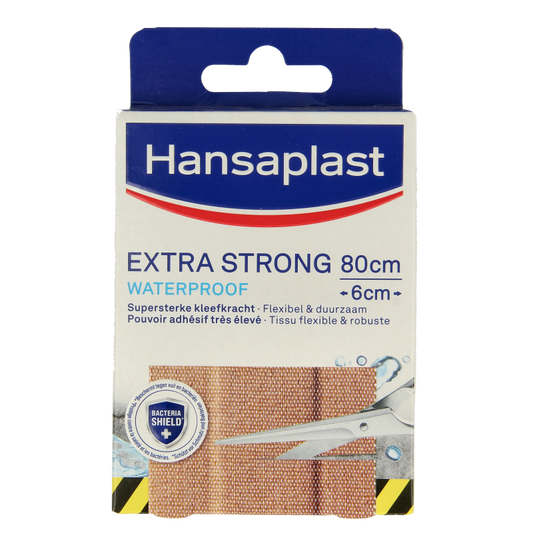 Hansaplast Extra strong waterproof pleisters 8 Stuks