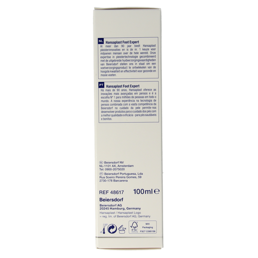 Hansaplast Voetcreme herstellend 100 Milliliter