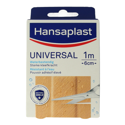 Hansaplast Universal 1m x 6cm 1 Stuks