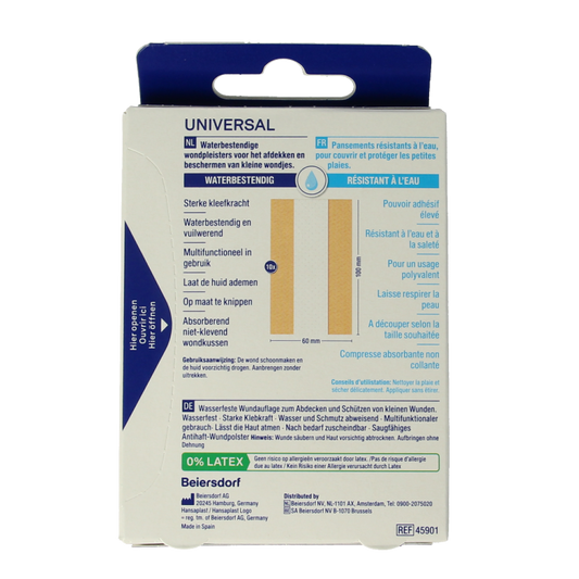 Hansaplast Universal 1m x 6cm 1 Stuks