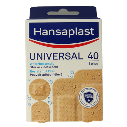 Hansaplast Water resistant universal strips 40 Stuks