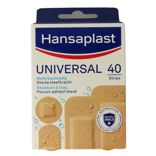 Hansaplast Water resistant universal strips 40 Stuks