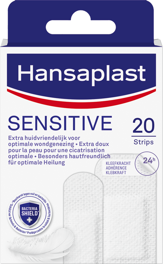 Hansaplast Sensitive strips 20 Stuks