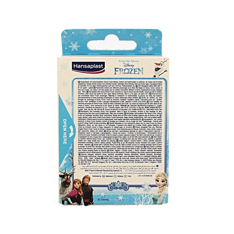 Hansaplast Pleister strip frozen 20 Stuks