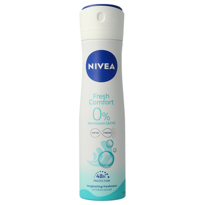 Nivea Deodorant fresh comfort spray 150 Milliliter
