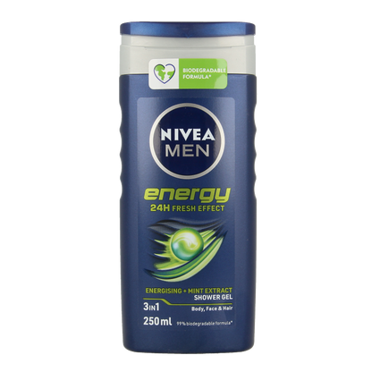 Nivea Men douchegel energy 250 Milliliter