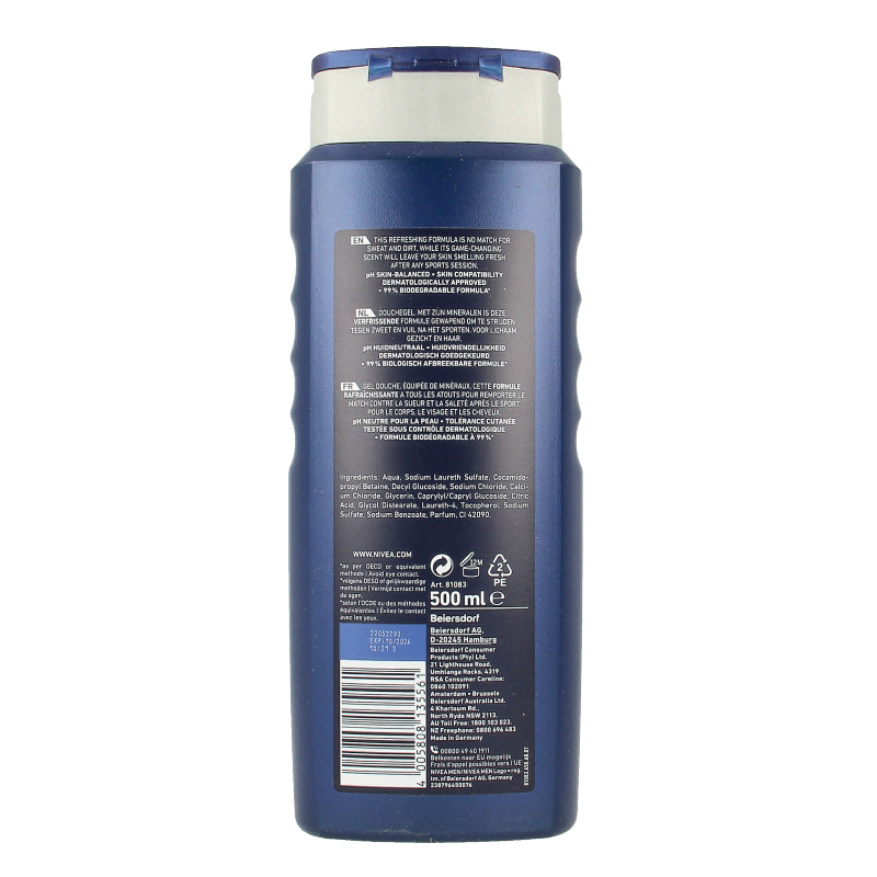 Nivea Men sport douchegel 500 Milliliter
