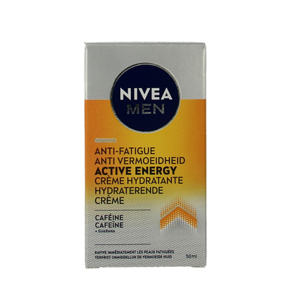 Nivea Men active energy gezichtscreme 50 Milliliter