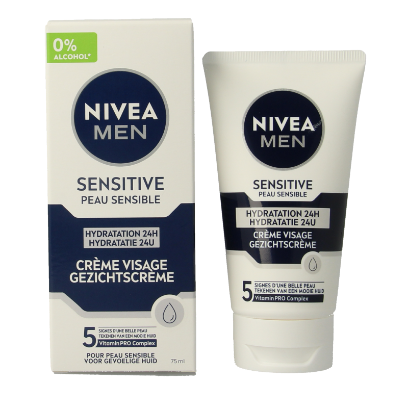 Nivea Men gezichtscreme sensitive 75 Milliliter