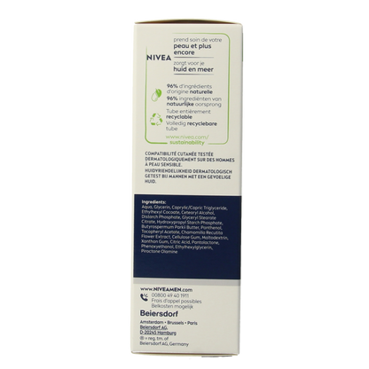 Nivea Men gezichtscreme sensitive 75 Milliliter