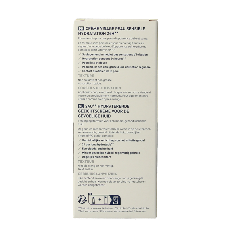 Nivea Men gezichtscreme sensitive 75 Milliliter