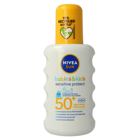 Nivea Sun protect & sensitive child spray SPF50 200 Milliliter
