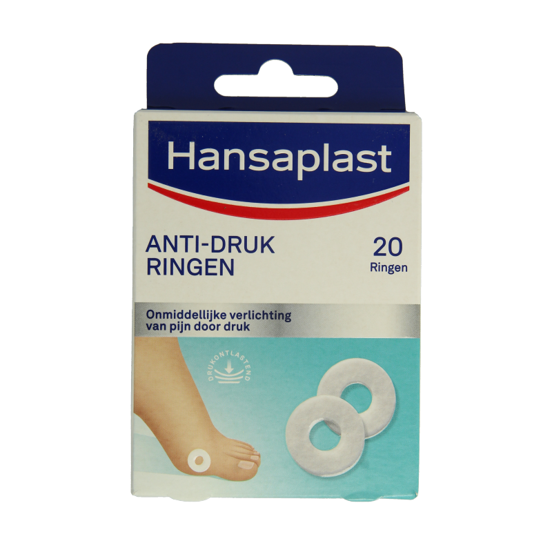 Hansaplast Voet anti-drukring likdoorn en eelt pleister 20 Stuks