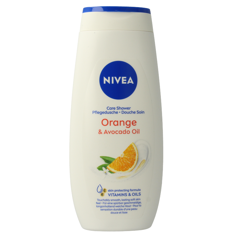 Nivea Care shower orange & avocado oil 250 Milliliter