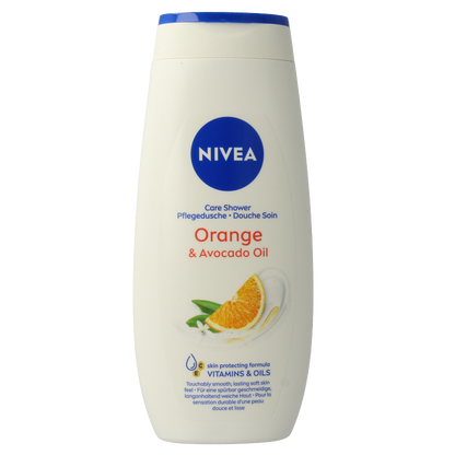 Nivea Care shower orange & avocado oil 250 Milliliter