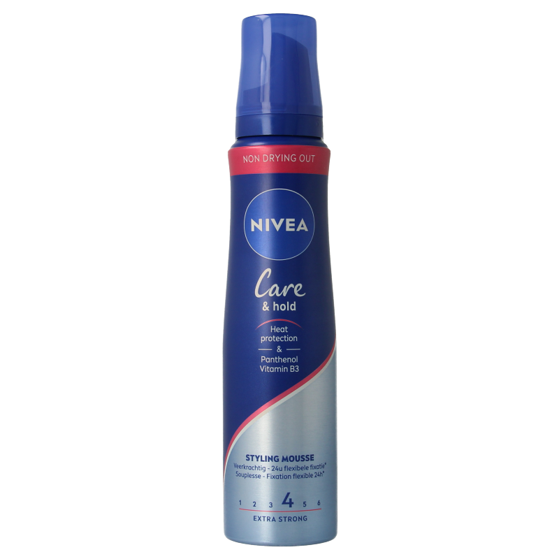 Nivea Care & hold styling mousse extra strong 150 Milliliter