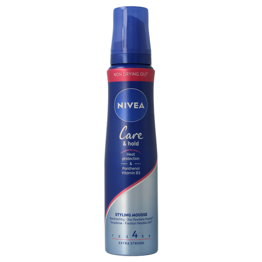 Nivea Care & hold styling mousse extra strong 150 Milliliter