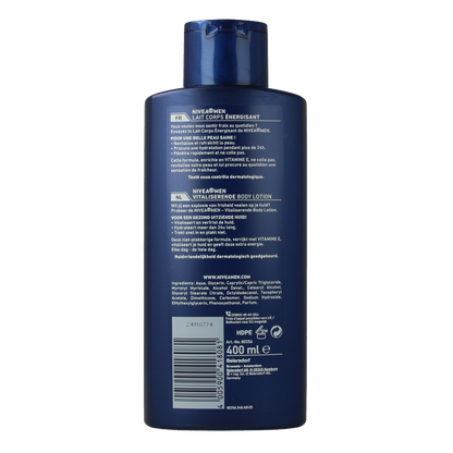 Nivea Men bodylotion revitaliserend / hydraterend 400 Milliliter