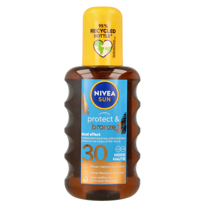 Nivea Sun protect & bronze olie spray SPF30 200 Milliliter