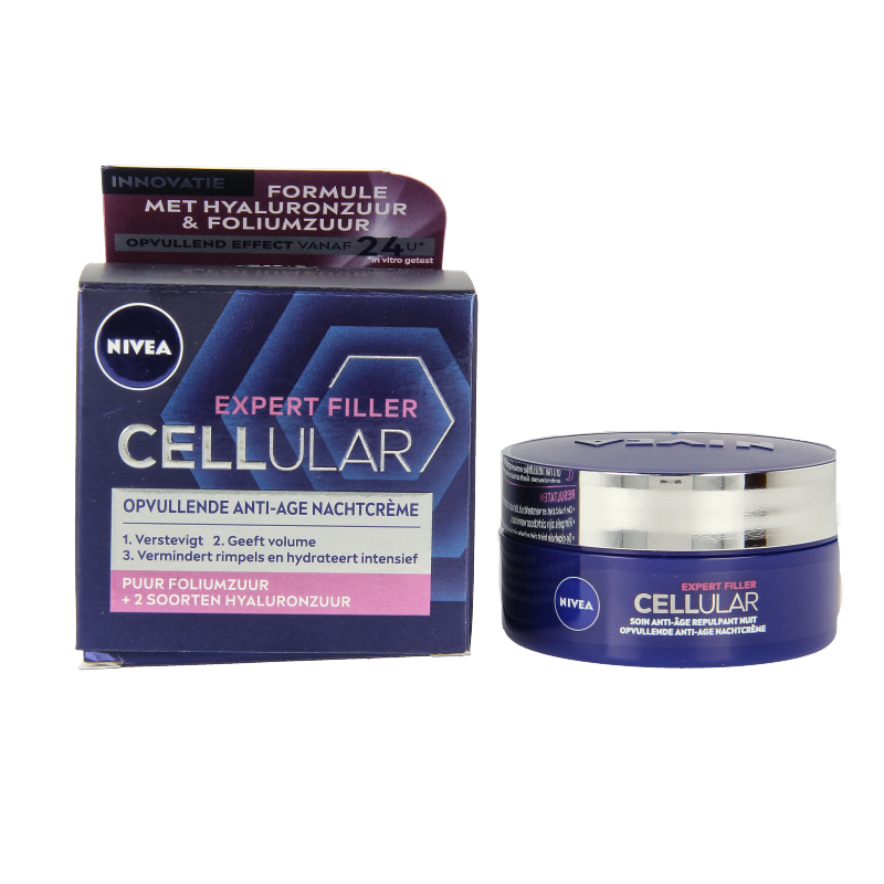 Nivea Cellular expert filler anti-age nachtcreme 50 Milliliter