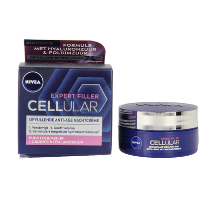 Nivea Cellular expert filler anti-age nachtcreme 50 Milliliter