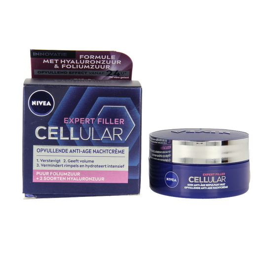 Nivea Cellular expert filler anti-age nachtcreme 50 Milliliter