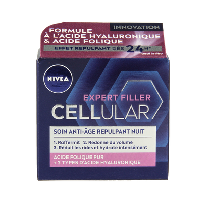 Nivea Cellular expert filler anti-age nachtcreme 50 Milliliter