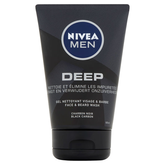 Nivea Men deep black face wash  100 Milliliter