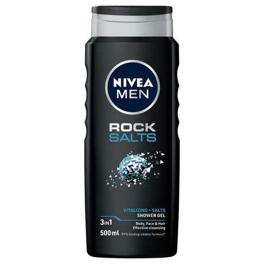 Nivea Men douchegel rock salts 500.00 Milliliter