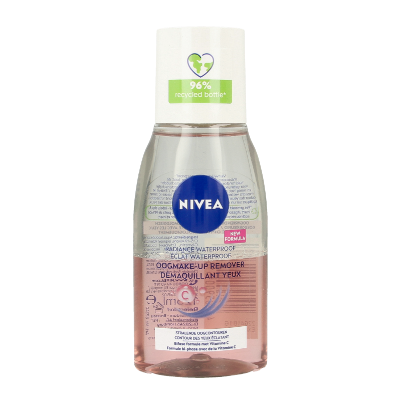 Nivea Oogmake-up remover pink 125 Milliliter