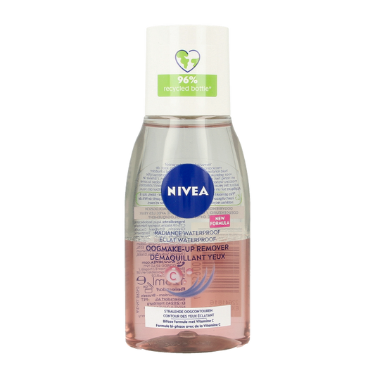 Nivea Oogmake-up remover pink 125 Milliliter