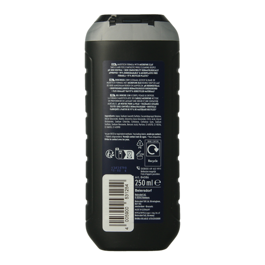 Nivea Men deep douchegel 250 Milliliter