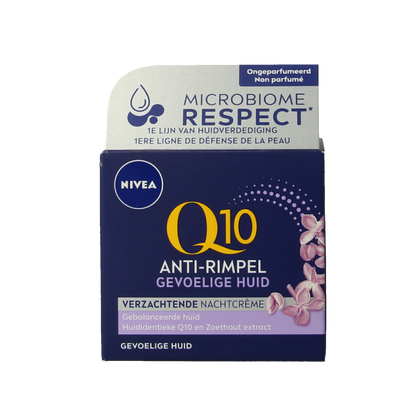Nivea Q10 Power nachtcreme sensitive 50 Milliliter