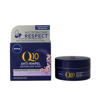 Nivea Q10 Power nachtcreme sensitive 50 Milliliter