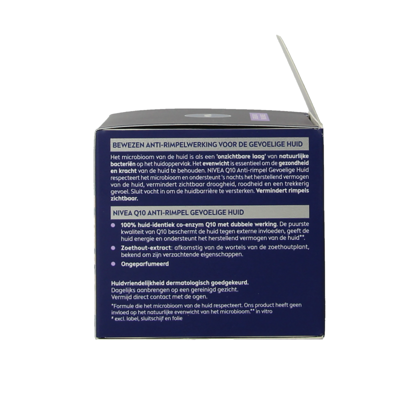 Nivea Q10 Power nachtcreme sensitive 50 Milliliter