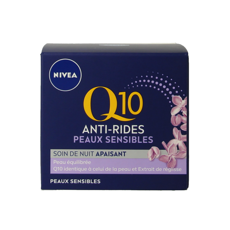 Nivea Q10 Power nachtcreme sensitive 50 Milliliter