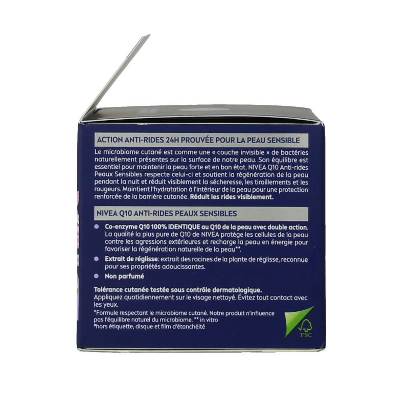 Nivea Q10 Power nachtcreme sensitive 50 Milliliter