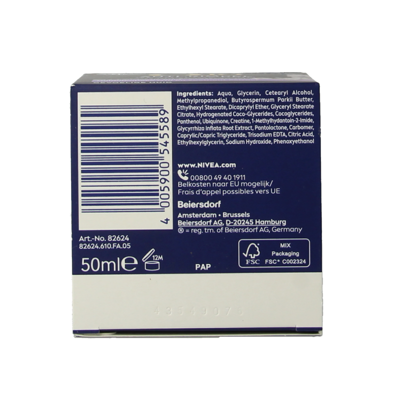 Nivea Q10 Power nachtcreme sensitive 50 Milliliter