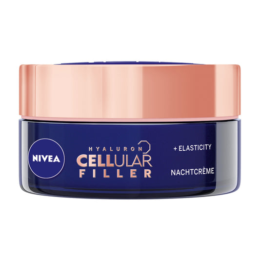 Nivea Cellular nachtcreme hyaluron & elasticity 50.00 Milliliter