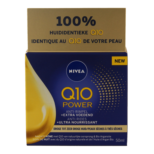Nivea Q10 Power nachtcreme extra voedend 50 Milliliter