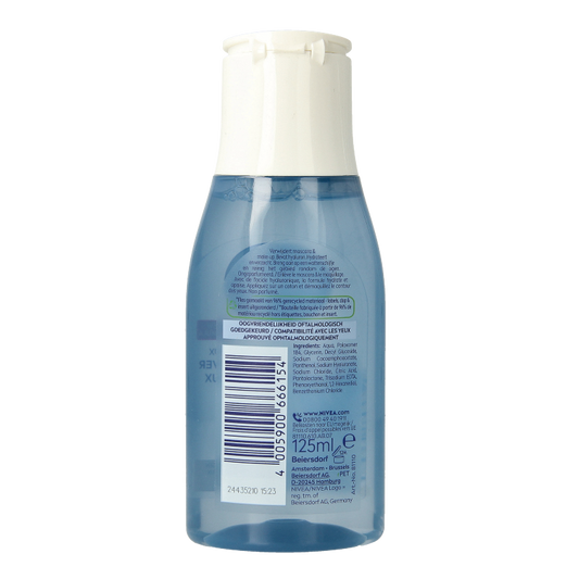 Nivea Oogmake-up remover extra mild 125 Milliliter