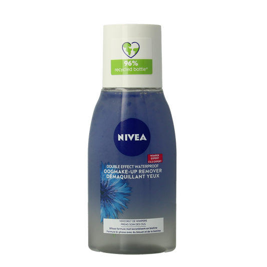 Nivea Visage double effect oogmake up remover waterproof 125 Milliliter