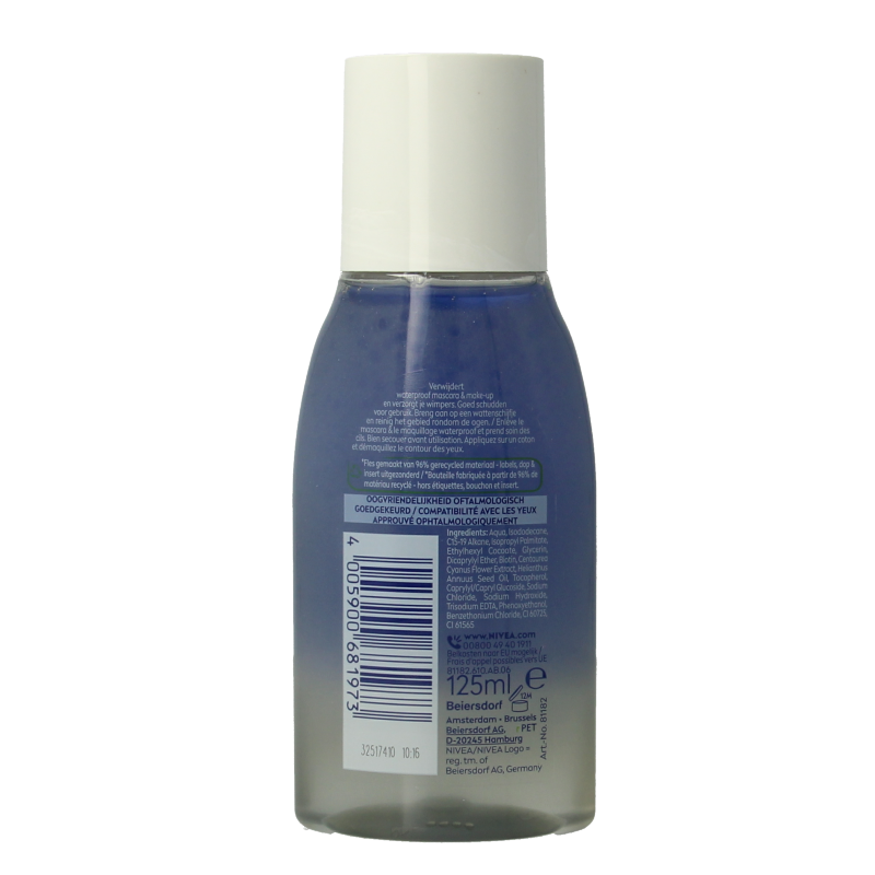 Nivea Visage double effect oogmake up remover waterproof 125 Milliliter