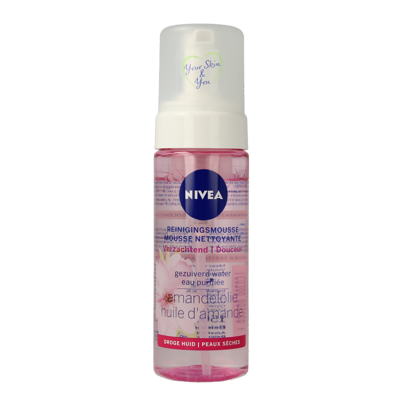 Nivea Visage reinigingsmousse droge huid 150 Milliliter