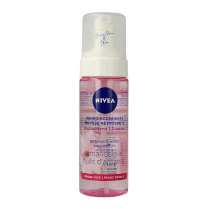 Nivea Visage reinigingsmousse droge huid 150 Milliliter