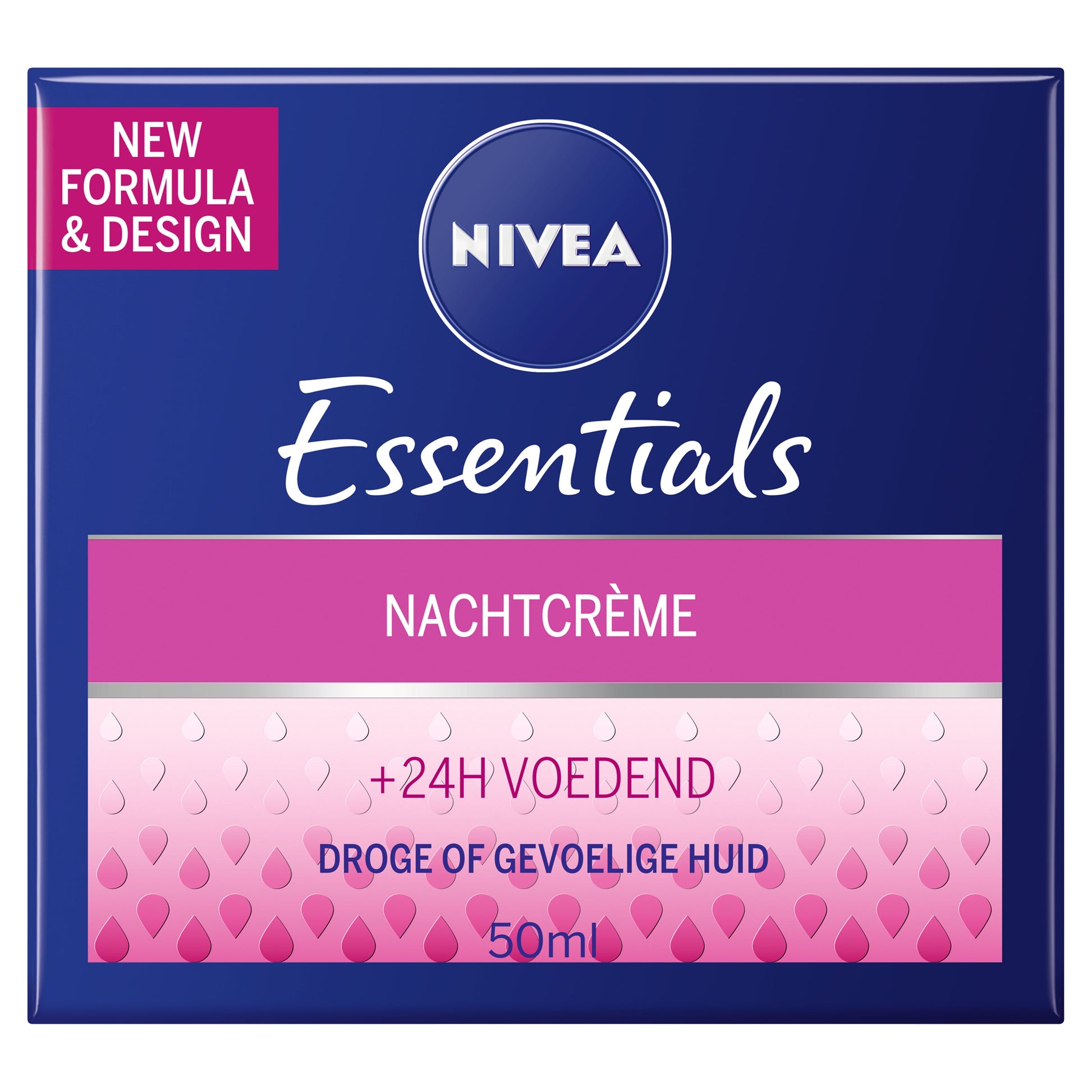 Nivea Essentials nachtcreme herstellend 50 Milliliter