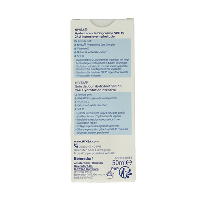 Nivea Essentials hydraterende dagcreme norm/gem SPF15 50 Milliliter